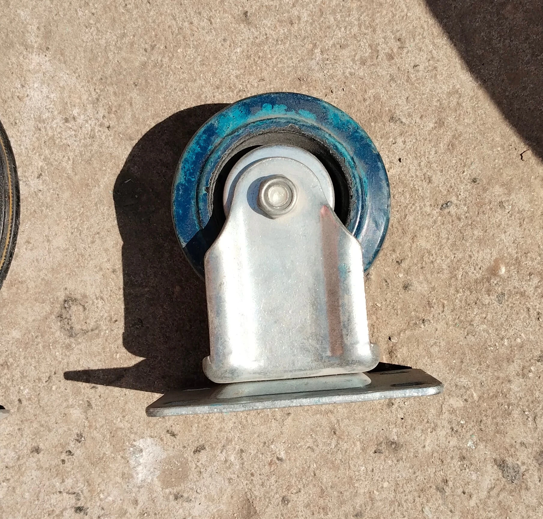 Industrial Swivel Caster Wheel Designed for Carts, Trolleys, or Furniture. - View 2