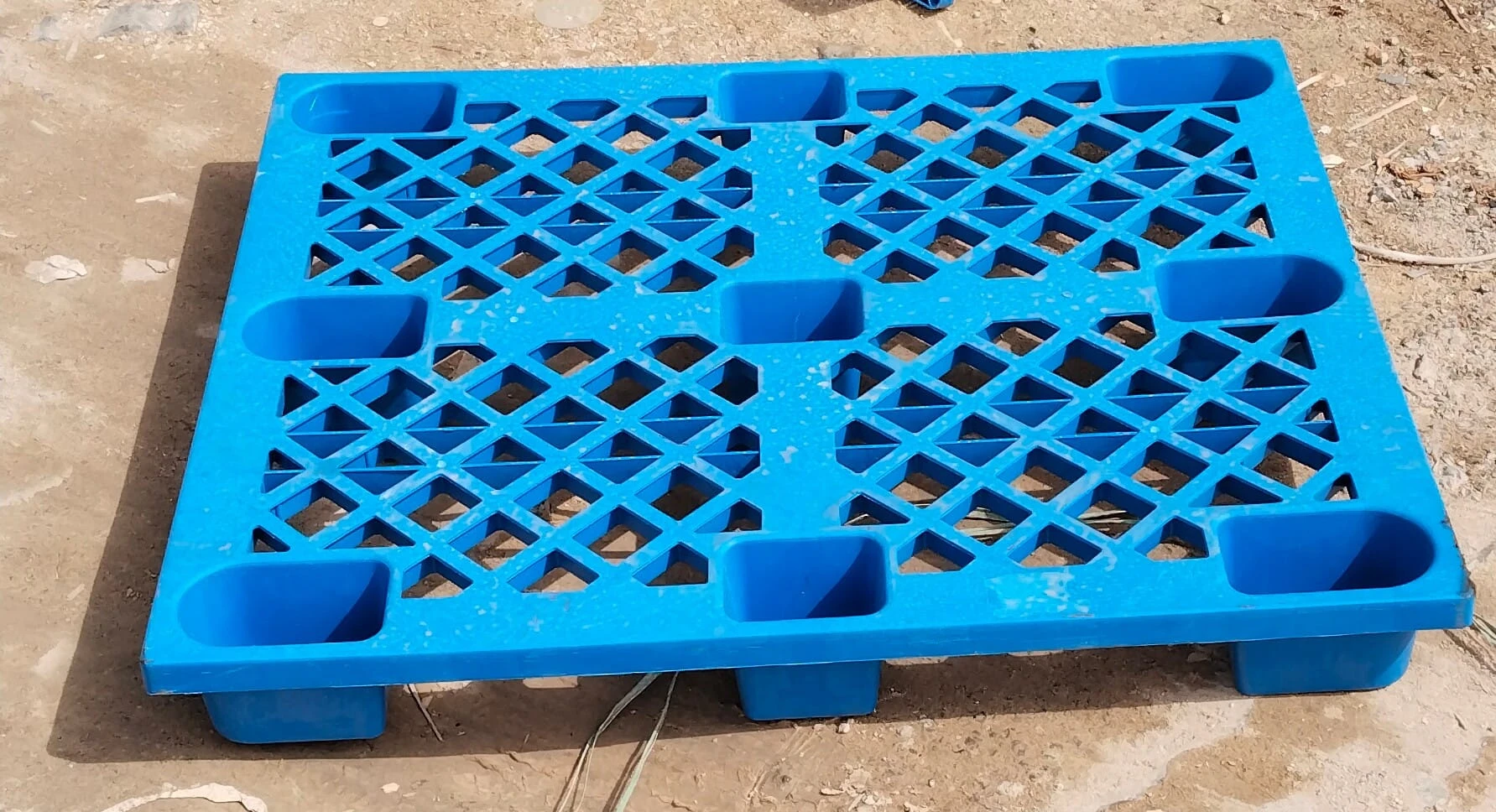 Blue Plastic Logistics Pallet - View 2